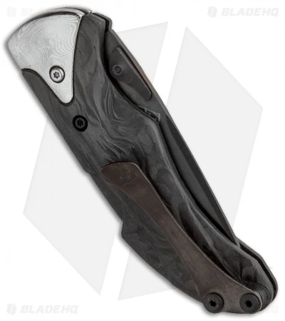 Buck Knives Buck Fluid X1 Legacy Collection L.E. Lockback Knife Marble CF (3" Black) 5 Buck Knives Buck Fluid X1 Legacy Collection L.E. Lockback Knife Marble CF (3" Black) - Image 3