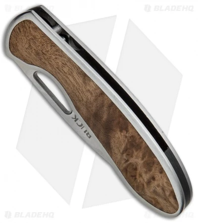 Buck Knives Buck Graduate Liner Lock Knife Burlwood (2.375" Satin) 4 Buck Knives Buck Graduate Liner Lock Knife Burlwood (2.375" Satin) - Image 2