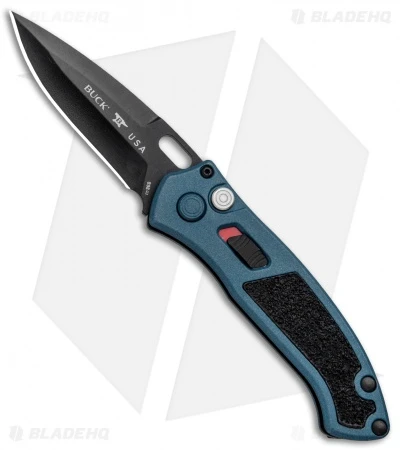 Buck Knives Buck Impact Automatic Knife Armor Blue (3.125" Black) 0898BLS1 3 Buck Knives Buck Impact Automatic Knife Armor Blue (3.125" Black) 0898BLS1