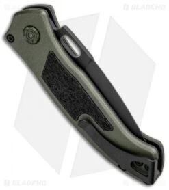 Buck Knives Buck Impact Automatic Knife OD Green (3.125" Black) 0898GRS1 -Buck Knives Buck Impact Auto OD Green Black 0898GRS1 BHQ 92979 jr side