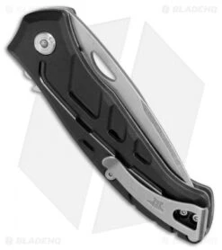 Buck Knives Buck Intertia Spring Assisted Knife Black (3.1" Satin) 0293BKS2 8 Buck Knives Buck Intertia Spring Assisted Knife Black (3.1" Satin) 0293BKS2 -Buck Knives Buck Intertia SA Black 0293BKS2 BHQ 79535 jr side