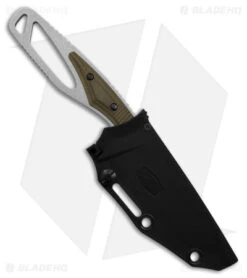 Buck Knives 631 Paklite 2.0 Field Pro Fixed Blade OD Green (4" Stonewash) -Buck Knives Buck Knives 631 Paklite 2 Field Pro FBK OD Green 4 in SW BHQ 180259 td sheath