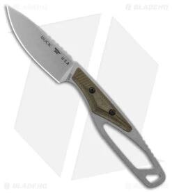 Buck Knives 635 Paklite 2.0 Cape Pro Fixed Blade Knife OD Green (2.87" SW)