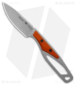Buck Knives 635 Paklite 2.0 Cape Select Fixed Blade Knife Orange (2.87" SW)