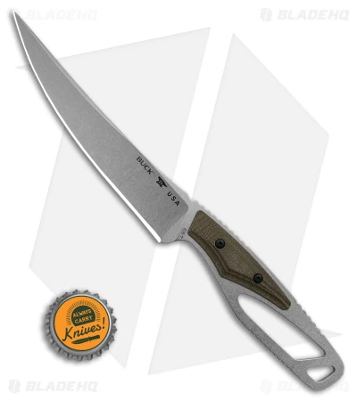 Buck Knives Paklite 2.0 Processor Pro Fixed Blade Knife OD Green (5.25" SW) 6 Buck Knives Paklite 2.0 Processor Pro Fixed Blade Knife OD Green (5.25" SW) - Image 4
