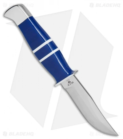 Buck Knives Buck Limited Edition Ranger Fixed Blade Knife Blue Lucite (3.6" Satin) 212BLSLE 4 Buck Knives Buck Limited Edition Ranger Fixed Blade Knife Blue Lucite (3.6" Satin) 212BLSLE - Image 2