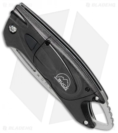 Buck Knives Buck Lumina LED Liner Lock Knife Smoke (3" Satin Serr) 4 Buck Knives Buck Lumina LED Liner Lock Knife Smoke (3" Satin Serr) - Image 2