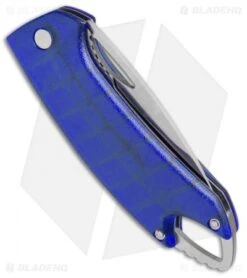 Buck Knives Buck Lumina LED Liner Lock Knife Translucent Blue (3" Satin Serr) 8 Buck Knives Buck Lumina LED Liner Lock Knife Translucent Blue (3" Satin Serr) -Buck Knives Buck Lumina LED LL Translucent Blue Satin Serr B777 BL 0 BHQ 71288 jr side