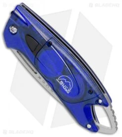Buck Knives Buck Lumina LED Liner Lock Knife Translucent Blue (3" Satin Serr) 9 Buck Knives Buck Lumina LED Liner Lock Knife Translucent Blue (3" Satin Serr) -Buck Knives Buck Lumina LED LL Translucent Blue Satin Serr B777 BL 0 BHQ 71288 jr spine