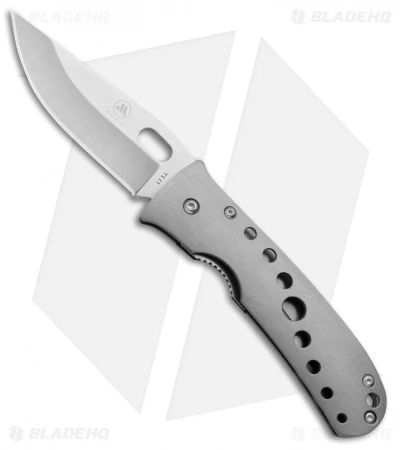 Buck Knives Mayo North Shore Liner Lock Knife Gun Metal (3.1" Satin) B173-00-0 3 Buck Knives Mayo North Shore Liner Lock Knife Gun Metal (3.1" Satin) B173-00-0