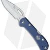 Buck Knives Buck Mini SpitFire Lockback Knife Blue (2.8" Satin) 1 Buck Knives Buck Mini SpitFire Lockback Knife Blue (2.8" Satin) -Buck Knives Buck Mini Spitfire BSA Blue BHQ 74161 jr