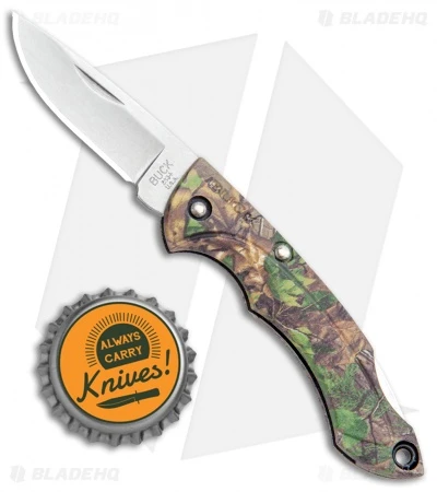 Buck Knives Buck Nano Bantam Lockback Knife Realtree Xtra Green Camo (1.8" Satin) 0283CMS20 6 Buck Knives Buck Nano Bantam Lockback Knife Realtree Xtra Green Camo (1.8" Satin) 0283CMS20 - Image 4