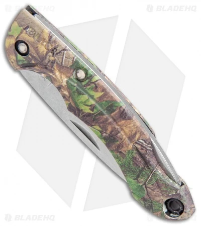 Buck Knives Buck Nano Bantam Lockback Knife Realtree Xtra Green Camo (1.8" Satin) 0283CMS20 4 Buck Knives Buck Nano Bantam Lockback Knife Realtree Xtra Green Camo (1.8" Satin) 0283CMS20 - Image 2