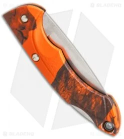 Buck Knives Buck Nano Bantam Lockback Knife Mossy Oak Blaze Camo (1.88" Satin) 0283CMS9-B 8 Buck Knives Buck Nano Bantam Lockback Knife Mossy Oak Blaze Camo (1.88" Satin) 0283CMS9-B -Buck Knives Buck Nano Bantam Mossy Oak Blaze Camo satin BHQ 12356 er side