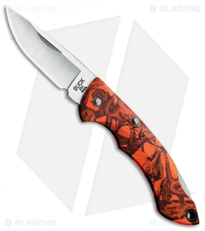 Buck Knives Buck Nano Bantam Knife Orange Camo (1.88" Satin) 0283CMS12-B 3 Buck Knives Buck Nano Bantam Knife Orange Camo (1.88" Satin) 0283CMS12-B