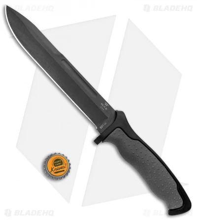 Buck Knives Buck Nighthawk Hunter Tactical Fixed Blade Knife Dynaflex (7.5" Black) 0651GYS 6 Buck Knives Buck Nighthawk Hunter Tactical Fixed Blade Knife Dynaflex (7.5" Black) 0651GYS - Image 4