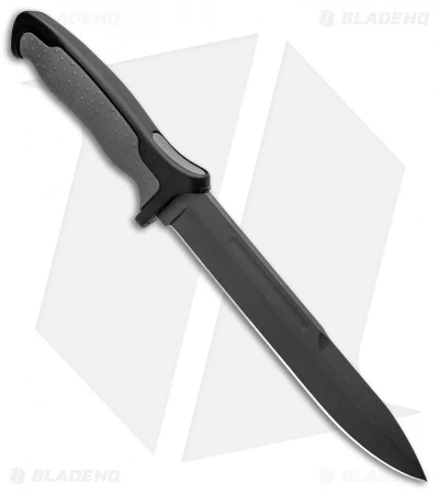 Buck Knives Buck Nighthawk Hunter Tactical Fixed Blade Knife Dynaflex (7.5" Black) 0651GYS 4 Buck Knives Buck Nighthawk Hunter Tactical Fixed Blade Knife Dynaflex (7.5" Black) 0651GYS - Image 2