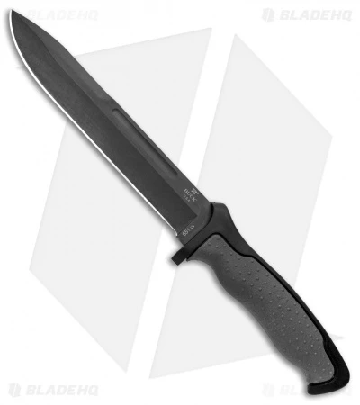 Buck Knives Buck Nighthawk Hunter Tactical Fixed Blade Knife Dynaflex (7.5" Black) 0651GYS 3 Buck Knives Buck Nighthawk Hunter Tactical Fixed Blade Knife Dynaflex (7.5" Black) 0651GYS