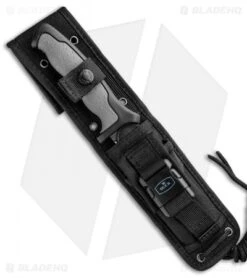 Buck Knives Buck Nighthawk Small Tactical Fixed Blade Knife Dynaflex (4.875" Black) 0655GYS -Buck Knives Buck Nighthawk Small Tactical Dynaflex Black 0655GYS BHQ 92977 jr sheath