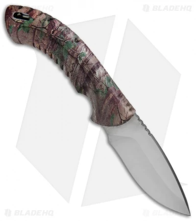 Buck Knives Buck Omni Hunter 10PT Fixed Blade Knife Realtree Green Camo (3.25" Satin) 4 Buck Knives Buck Omni Hunter 10PT Fixed Blade Knife Realtree Green Camo (3.25" Satin) - Image 2