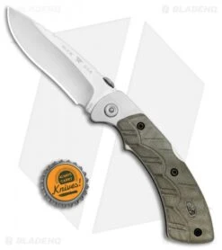 Buck Knives Buck Open Season Folding Skinner Lockback Knife OD Green Micarta (3.7" Satin) 11 Buck Knives Buck Open Season Folding Skinner Lockback Knife OD Green Micarta (3.7" Satin) -Buck Knives Buck Open Season Folding Skinner 557ODS BHQ 80998 jr bottlecap