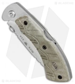 Buck Knives Buck Open Season Folding Skinner Lockback Knife OD Green Micarta (3.7" Satin) 8 Buck Knives Buck Open Season Folding Skinner Lockback Knife OD Green Micarta (3.7" Satin) -Buck Knives Buck Open Season Folding Skinner 557ODS BHQ 80998 jr spine