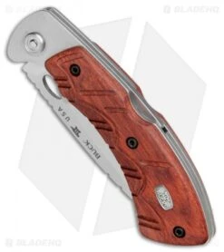 Buck Knives Buck Open Season Folding Skinner Lockback Knife Red Wood (3.75" Satin) 0556RWS 8 Buck Knives Buck Open Season Folding Skinner Lockback Knife Red Wood (3.75" Satin) 0556RWS -Buck Knives Buck Open Season Folding Skinner Red Wood 0556RWS BHQ 79558 jr spine
