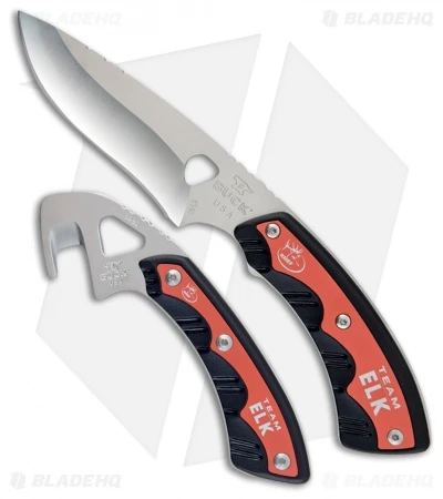 Buck Knives Buck Open Season RMEF Team Elk Fixed Blade Knife Set MBO1RMEF 3 Buck Knives Buck Open Season RMEF Team Elk Fixed Blade Knife Set MBO1RMEF