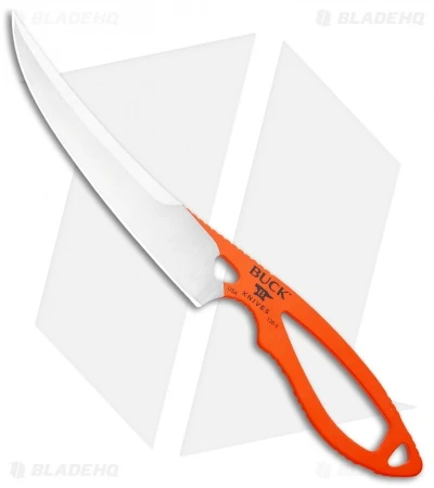 Buck Knives Buck PakLite Boning Fixed Blade Knife Orange (5.25" Satin) 0136ORS1 3 Buck Knives Buck PakLite Boning Fixed Blade Knife Orange (5.25" Satin) 0136ORS1