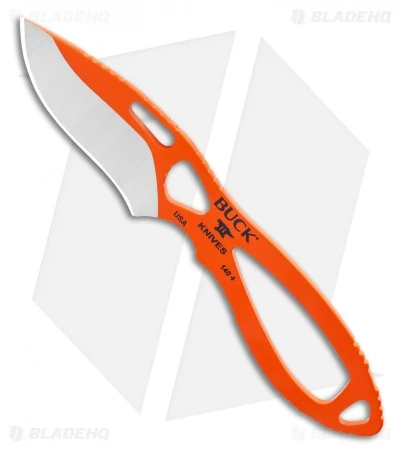 Buck Knives Buck PakLite Skinner Fixed Blade Knife Orange (2.9" Satin) 0140ORS1 3 Buck Knives Buck PakLite Skinner Fixed Blade Knife Orange (2.9" Satin) 0140ORS1