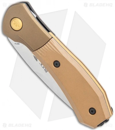 Buck Knives Buck Paradigm Shift Automatic Knife Brown G-10 (3" Satin) 4 Buck Knives Buck Paradigm Shift Automatic Knife Brown G-10 (3" Satin) - Image 2