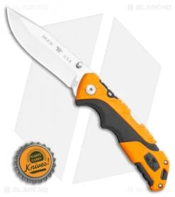 Buck Knives Buck Pursuit Large Lockback Knife Orange GFN (3.625" S35VN) 0659ORS-B 9 Buck Knives Buck Pursuit Large Lockback Knife Orange GFN (3.625" S35VN) 0659ORS-B -Buck Knives Buck Pursuit Folding Pro Large BHQ 115701 LS Bottlecap