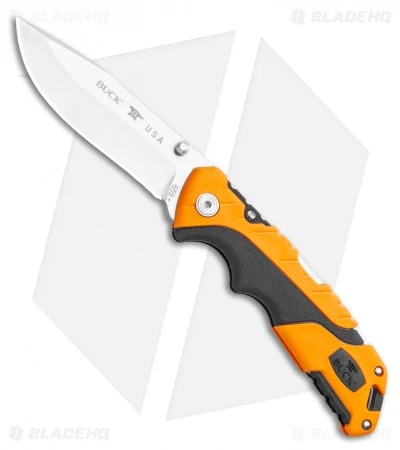Buck Knives Buck Pursuit Large Lockback Knife Orange GFN (3.625" S35VN) 0659ORS-B 3 Buck Knives Buck Pursuit Large Lockback Knife Orange GFN (3.625" S35VN) 0659ORS-B
