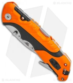 Buck Knives Buck Pursuit Pro Large Lockback Guthook Knife Black/Orange (3.5" Satin) 8 Buck Knives Buck Pursuit Pro Large Lockback Guthook Knife Black/Orange (3.5" Satin) -Buck Knives Buck Pursuit Folding Pro Large Guthook BHQ 115702 jr spine