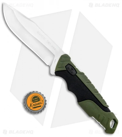 Buck Knives Buck Pursuit Large Fixed Blade Knife Green GFN (4.5" Satin) 0656GRS 6 Buck Knives Buck Pursuit Large Fixed Blade Knife Green GFN (4.5" Satin) 0656GRS - Image 4