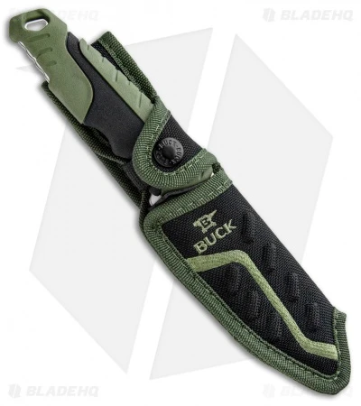 Buck Knives Buck Pursuit Large Fixed Blade Knife Green GFN (4.5" Satin) 0656GRS 5 Buck Knives Buck Pursuit Large Fixed Blade Knife Green GFN (4.5" Satin) 0656GRS - Image 3
