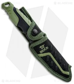 Buck Knives Buck Pursuit Large Guthook Fixed Blade Knife Green GFN (4.5" Satin) 0657GRG 8 Buck Knives Buck Pursuit Large Guthook Fixed Blade Knife Green GFN (4.5" Satin) 0657GRG -Buck Knives Buck Pursuit Large Guthook Green GFN Satin 0657GRG BHQ 92941 jr sheath