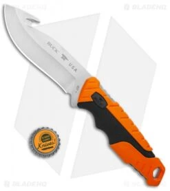 Buck Knives Buck Pursuit Pro Large Fixed Guthook Blade Knife Black/Orange(4.5" Satin) 9 Buck Knives Buck Pursuit Pro Large Fixed Guthook Blade Knife Black/Orange(4.5" Satin) -Buck Knives Buck Pursuit Pro Large Guthook BHQ 115699 jr bottlecap