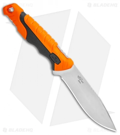 Buck Knives Buck Pursuit Pro Small Fixed Blade Knife Black/Orange (3.75" Satin) 4 Buck Knives Buck Pursuit Pro Small Fixed Blade Knife Black/Orange (3.75" Satin) - Image 2