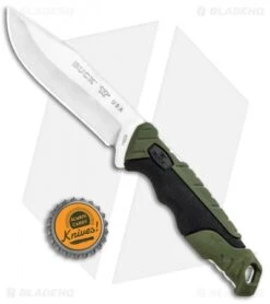 Buck Knives Buck Pursuit Small Fixed Blade Knife Green GFN (3.75" Satin) 0658GRS 9 Buck Knives Buck Pursuit Small Fixed Blade Knife Green GFN (3.75" Satin) 0658GRS -Buck Knives Buck Pursuit Small Fixed Green GFN Satin 0658GRS BHQ 92943 jr bottlecap