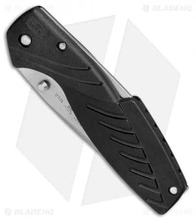 Buck Knives Buck Rival III Lockback Knife Black (3.6" Stonewash) 0366BKS 4 Buck Knives Buck Rival III Lockback Knife Black (3.6" Stonewash) 0366BKS - Image 2