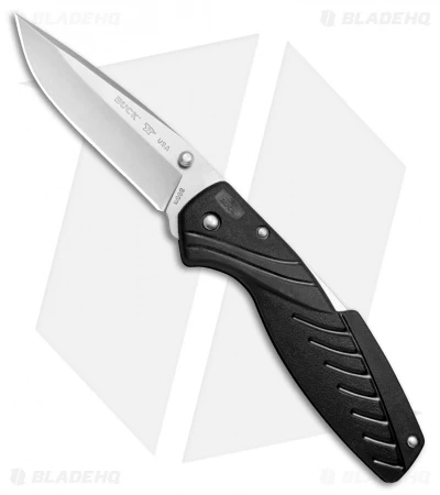 Buck Knives Buck Rival III Lockback Knife Black (3.6" Stonewash) 0366BKS 3 Buck Knives Buck Rival III Lockback Knife Black (3.6" Stonewash) 0366BKS