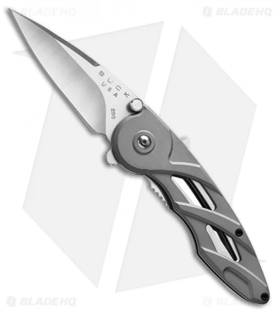 Buck Knives Buck Rush Knife Assisted Opening Gray (2.5" Satin) 0290GYS1 3 Buck Knives Buck Rush Knife Assisted Opening Gray (2.5" Satin) 0290GYS1