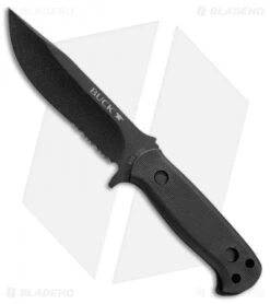 Buck Knives Buck Sentry Fixed Blade Knife Black (5" Black) 0822BKX-B