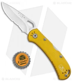 Buck Knives Buck SpitFire Lockback Knife Yellow (3.25" Satin Serr) 0722YWX1 9 Buck Knives Buck SpitFire Lockback Knife Yellow (3.25" Satin Serr) 0722YWX1 -Buck Knives Buck SpitFire LB Yellow Satin Serr 0722YWX1 BHQ 92990 jr bottlecap