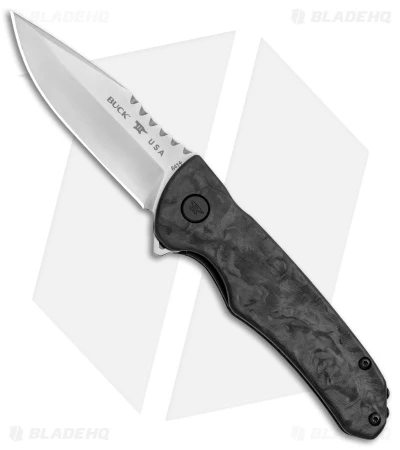 Buck Knives Buck Sprint Classic Liner Lock Knife Pro Carbon Fiber Elite (3" Satin) 0843CFS2 3 Buck Knives Buck Sprint Classic Liner Lock Knife Pro Carbon Fiber Elite (3" Satin) 0843CFS2