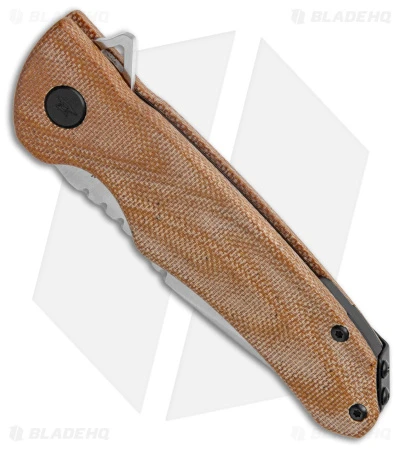 Buck Knives Buck Sprint Classic Pro Liner Lock Knife Natural Micarta (3" Satin) 0841TNS 4 Buck Knives Buck Sprint Classic Pro Liner Lock Knife Natural Micarta (3" Satin) 0841TNS - Image 2