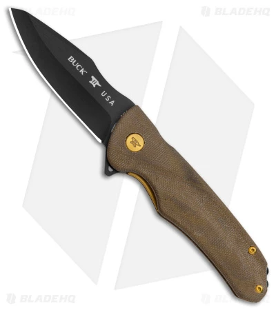 Buck Knives Buck Sprint OPS Liner Lock Knife Pro 2022 Limited Ed Green Micarta (3" Black) 3 Buck Knives Buck Sprint OPS Liner Lock Knife Pro 2022 Limited Ed Green Micarta (3" Black)
