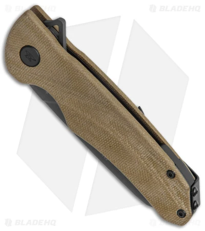 Buck Knives Buck Sprint OPS Liner Lock Knife Pro Green Canvas Micarta (3" Black) 0843GRS 4 Buck Knives Buck Sprint OPS Liner Lock Knife Pro Green Canvas Micarta (3" Black) 0843GRS - Image 2