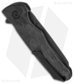 Buck Knives Buck Sprint OPS Liner Lock Knife Pro Marble Carbon Fiber (3" Black) 0843CFS 8 Buck Knives Buck Sprint OPS Liner Lock Knife Pro Marble Carbon Fiber (3" Black) 0843CFS -Buck Knives Buck Sprint OPS LL Pro Marble CF Black BHQ 146045 jr side 2